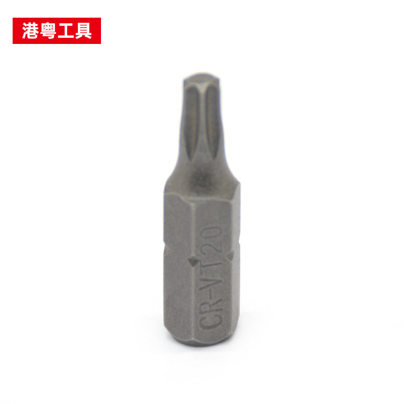 25mmC-RV シングルヘッド梅花T8-T40電動ドライバー用交換式ビット|undefined