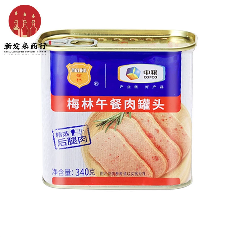 [340г*24 банки] Консервы для мяса Merlin Luncheon