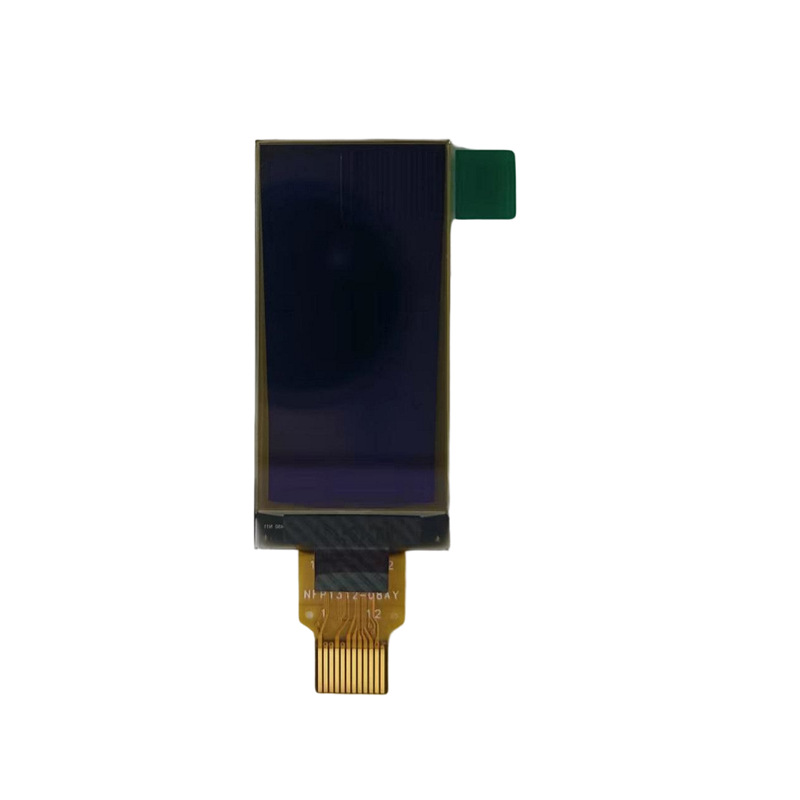 1.3寸竖屏OLED显示屏64*128竖屏条形屏SSD1312 12PIN插接接OLED