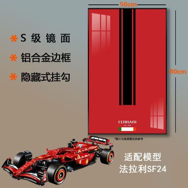 厚さ3.5CMの最新製品は、レゴ壁掛けビルディングブロックディスプレイフォトフレーム、メルセデスベンツAMGポルシェ吊り下げ額縁と互換性があります。