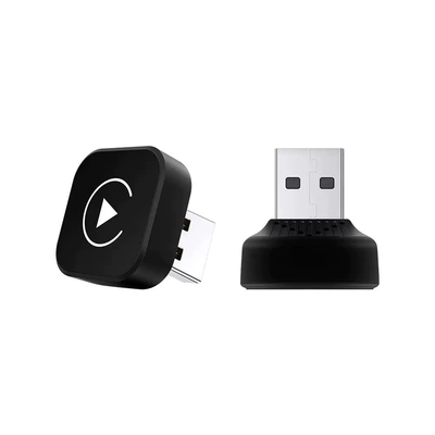 Smart Car-Machine Connectivity Box Android Auto 2-in-1 Wired to Wireless Smart Wireless CarPlay Adapter (Simsiz CarPlay və Android Auto) - black