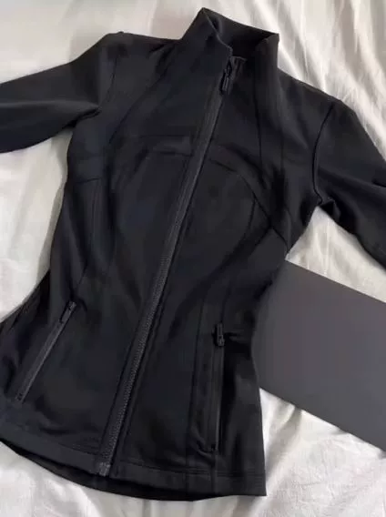 Black upgraded model [stand collar model] upgraded yoga fabric