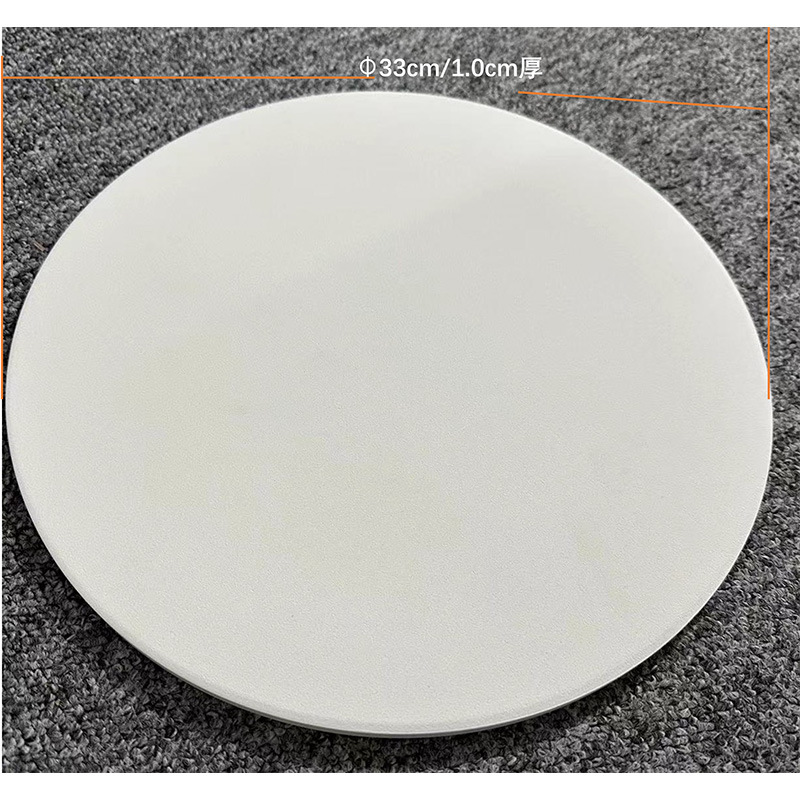 Amazon cordierita placa para hornear 33cm pizza bandeja para hornear con alambre rack pizza Hob hornear conjunto de herramientas