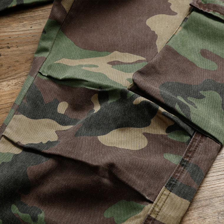 GDDQSDC tipo duro camuflaje táctico overoles hombres y mujeres de estilo americano retro casual suelta pantalones atados al tobillo pantalones de moda Primavera