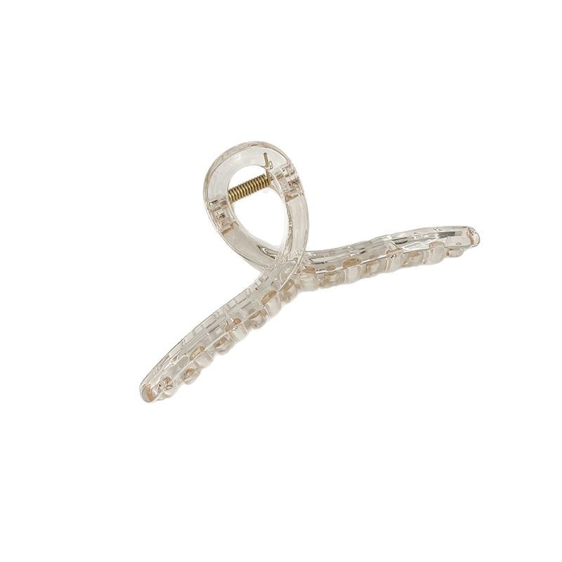 グラブクリップ サメクリップ 良質 13cm ふっくら後頭部の髪 高級ヘアクリップ ハーフタイヘアクリップ 小さな爪クリップ