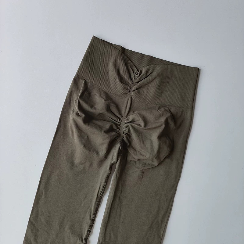 cintura alta abdominal pantalones de gimnasio de alta altura elásticos rápidos secos pantalones deportivos apretados de red red de miel de melocotón corredor pantalones