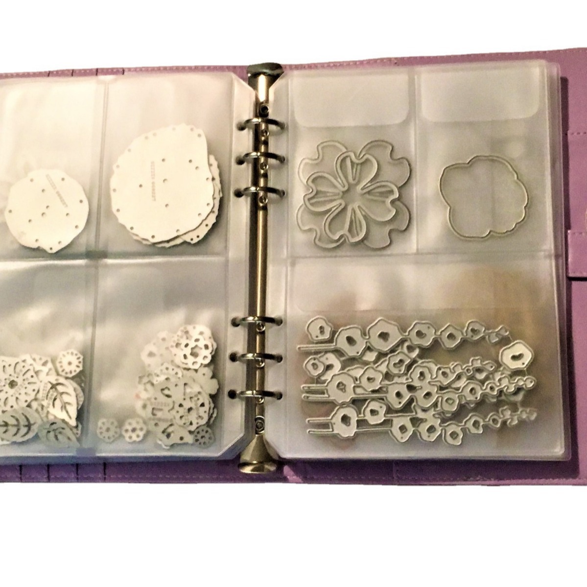 A5/A6 de hojas sueltas etiqueta bolsa de almacenamiento cuenta de mano núcleo interno bolsa de paginación de PVC sello placa de acero cuchillo molde bolsa de almacenamiento de mano