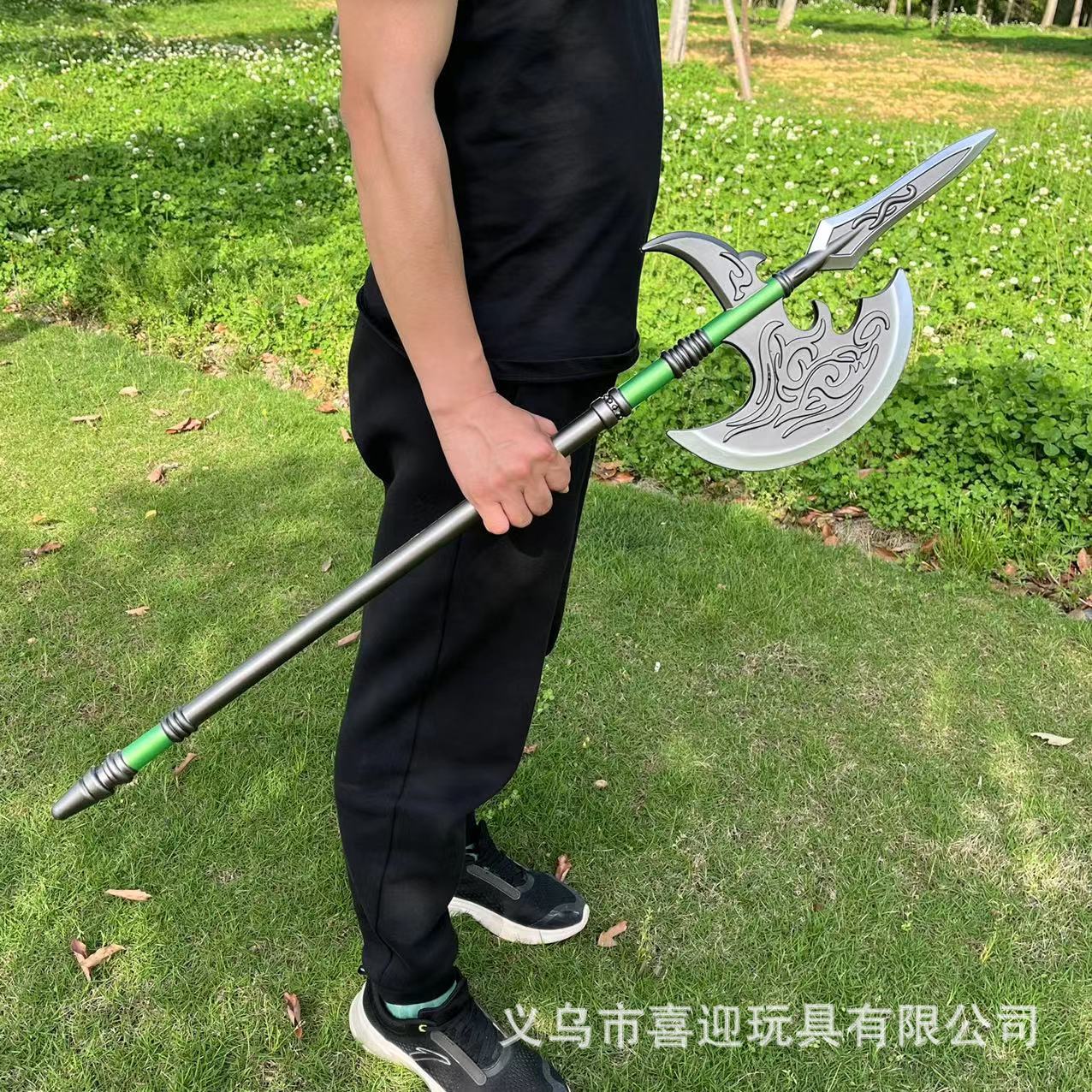 三国兵器三国战斧 赵云关羽大刀赵子龙张飞青龙偃月刀   刀剑玩具