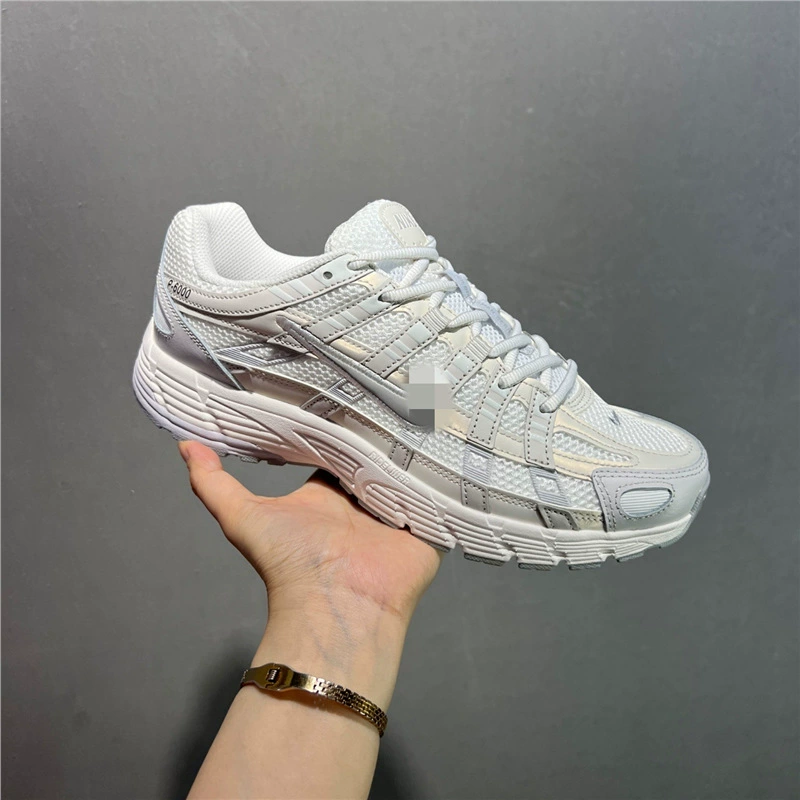 Кроссовки Putian Nike официальные P-6000 мужские и женские спортивные ретро-беговые дышащие кроссовки сетчатая верми Mesh оригинальная коробка оригинальная наклейка