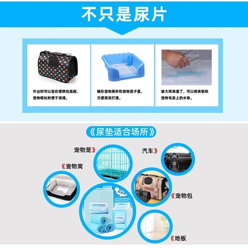 Pet changing pad wholesale thickened absorbent diaper deodorizing teddy diaper dog cleaning changing pad dog mat