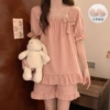 Sleeves, set, detachable breast pads, with short sleeve