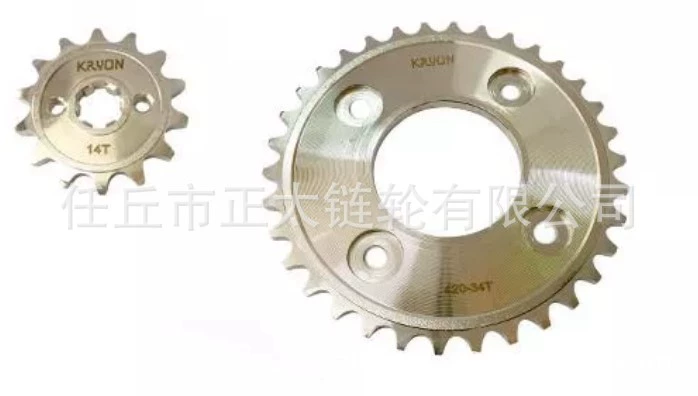 Таиланд Вьетнам WAVE125 420-34T/14T размер колеса оцинкованный