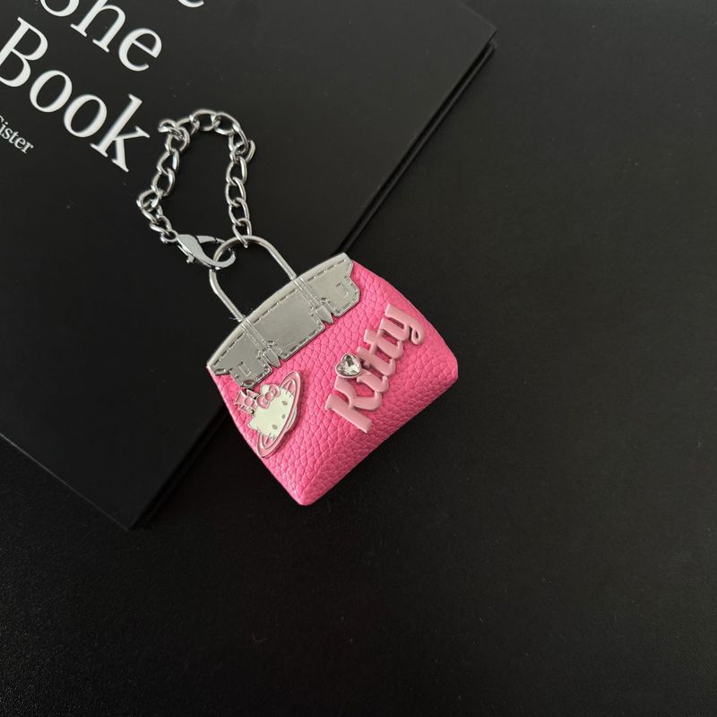 クロスボーダー kt 手作りレザーバッグペンダントハイエンドレディースバッグブティック PU ペンダントキーホルダーバッグ装飾ペンダント|undefined