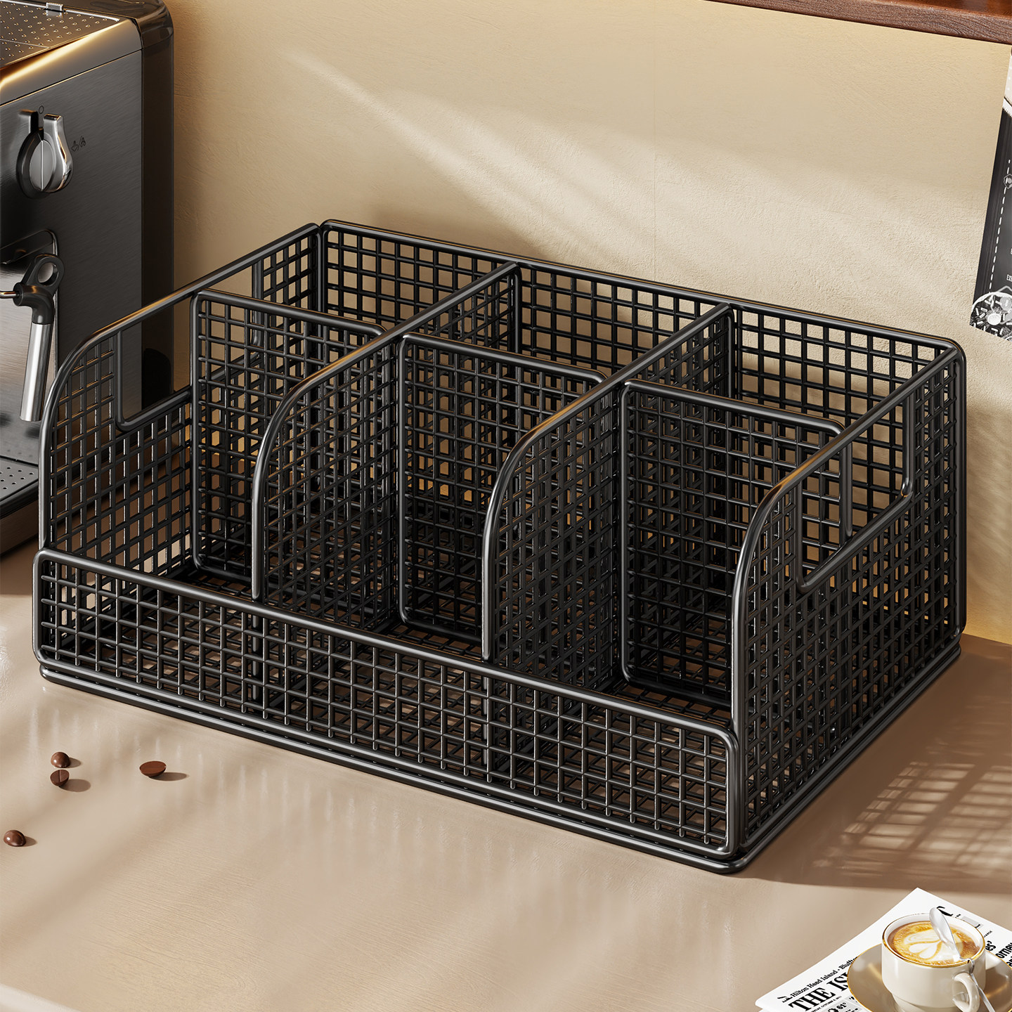 Organizador Escurridor de Tazas de Mesa para Hogar