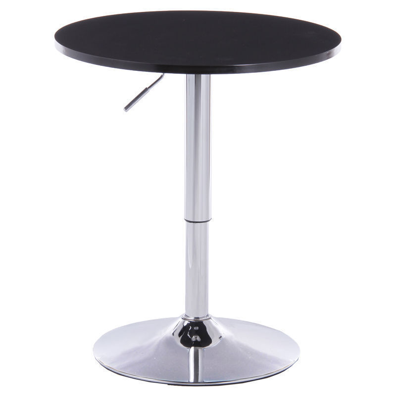 High Table Bar Table Round Simple Cocktail Table Lift Rotating Small Round Table Bar Round Table Bar Chair Combination
