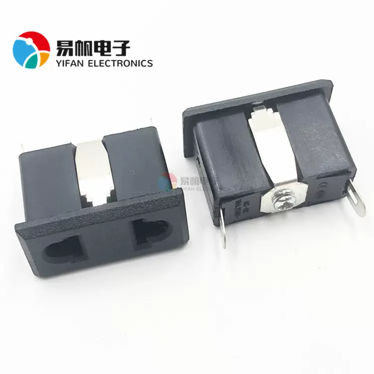 国标德标美标通用插孔机柜插座欧规国际通用嵌入卡式2孔插座AC-09