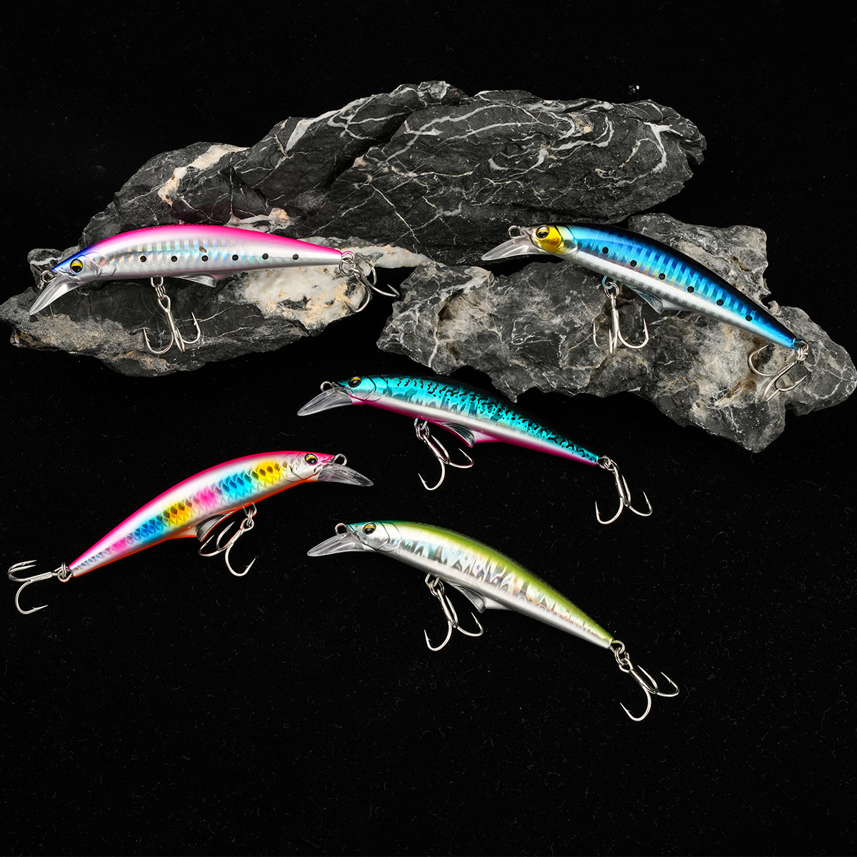 30g / 46g gran minoloia cebo duro de pesca de remolque de pesca image 4
