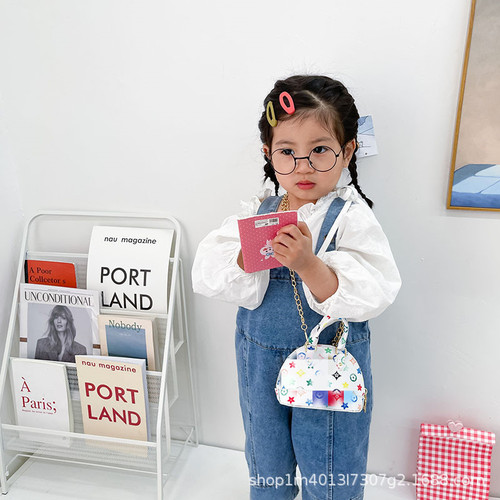 New Children's Bags Korean Style Shell Bags Baby Wallet Princess Girl Bags For Outing Accessories Bags Toddler Crossbody Bags