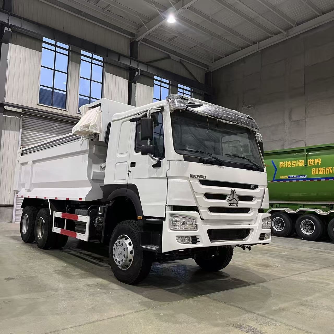 Sinotruck Howo 10-Wheel Dump Truck Factory Cross-Border Heavy-Duty Howo 371 Horsepower Dump Truck for Earthmoving