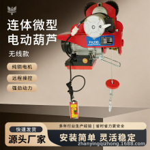 战鹰制造小型跑车吊机带遥控家用悬挂式纯铜连体加大微型电动葫芦