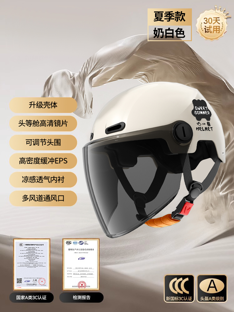 Auto Parts and Accessories | Motuoche Women's Summer UV - new-national-standard-a-class-3c-milk-white-sunscreen-long-lens