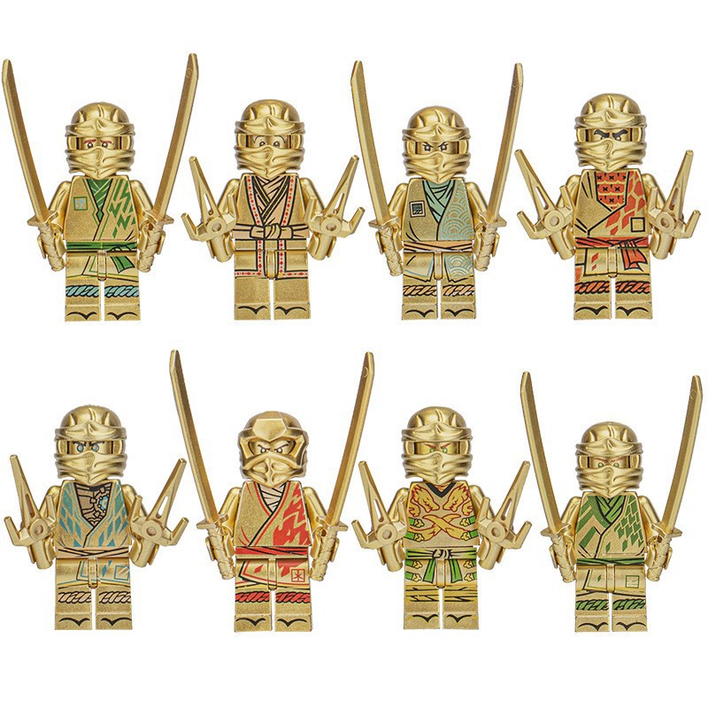 亚克力幻影黄金忍者人仔飞天忍者小人孙悟空饰品 亚克力饰品