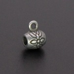 天铁强保色合金文玩饰品配件藏饰民族风DIY三通挂头001