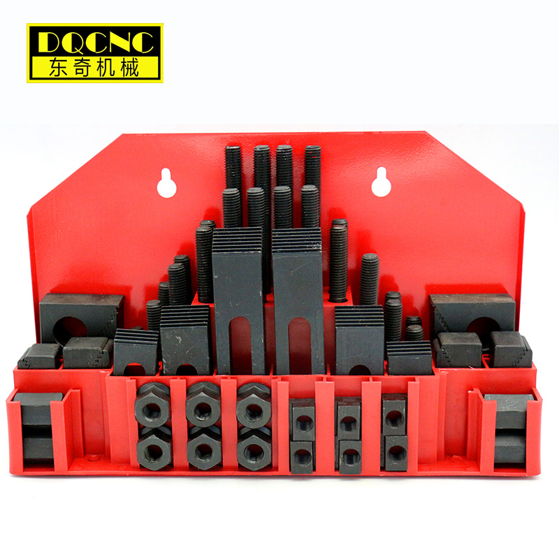 加硬58件套组合压板套装M16M12 M14M18M10M24CNC组合夹具英制5/8"