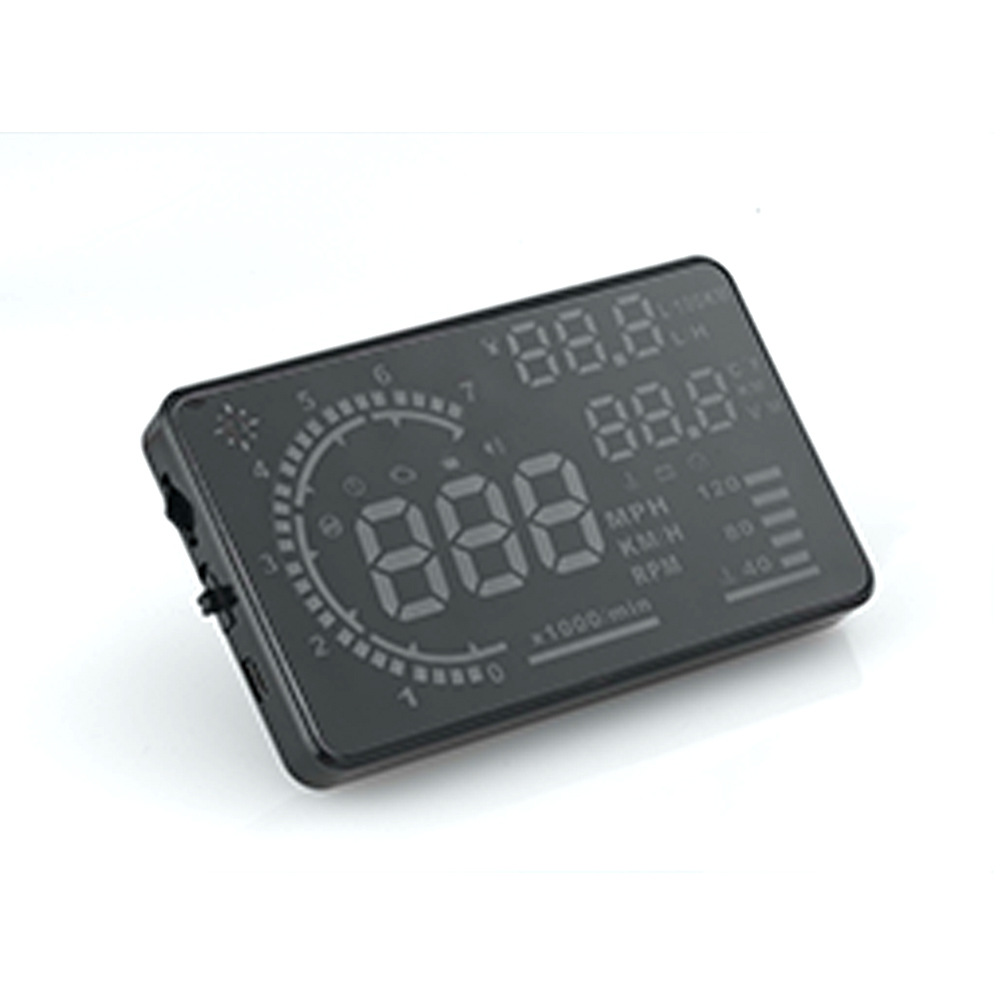 Hud Head-Up Display Obd Universal High-Definition Car Speed Projector Portable Car Display Screen A8
