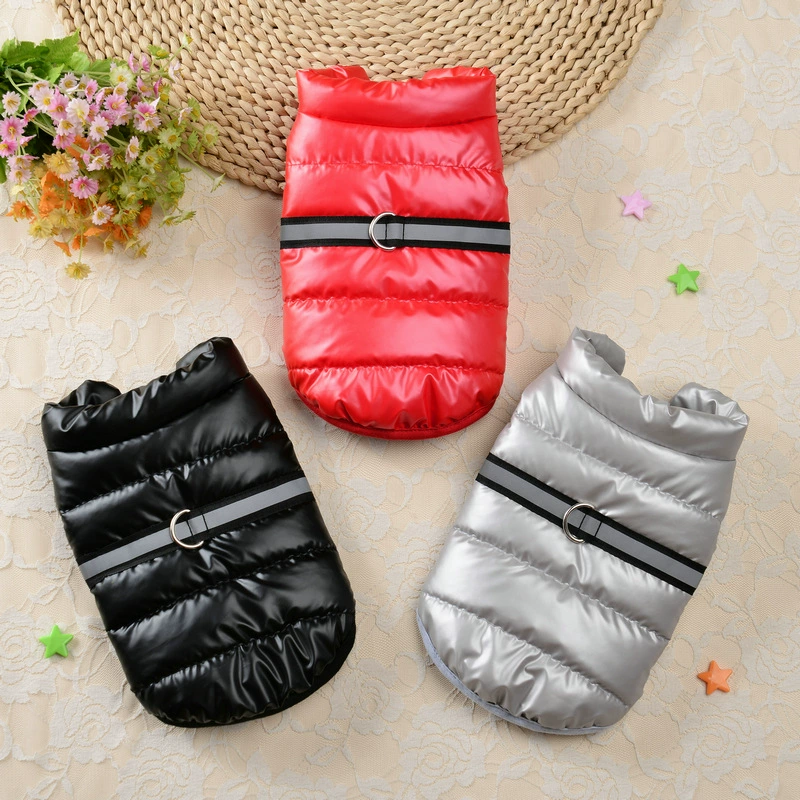 Новогодняя одежда для домашних животных, собака, Тедди, кошка, бишон, шнауцер, зимняя теплая осенне-зимняя жилетка корги, сиба-ину