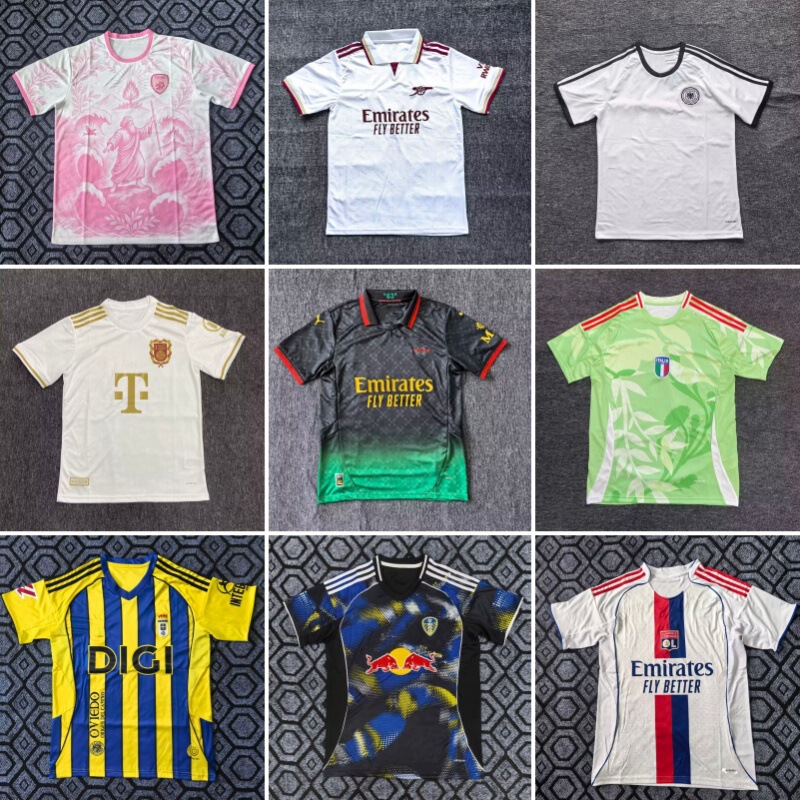 2526 Thai Version of Football Uniforms Club National Team Uniforms Training Sports Jerseys Football Uniforms Sports Leisure Jerseys