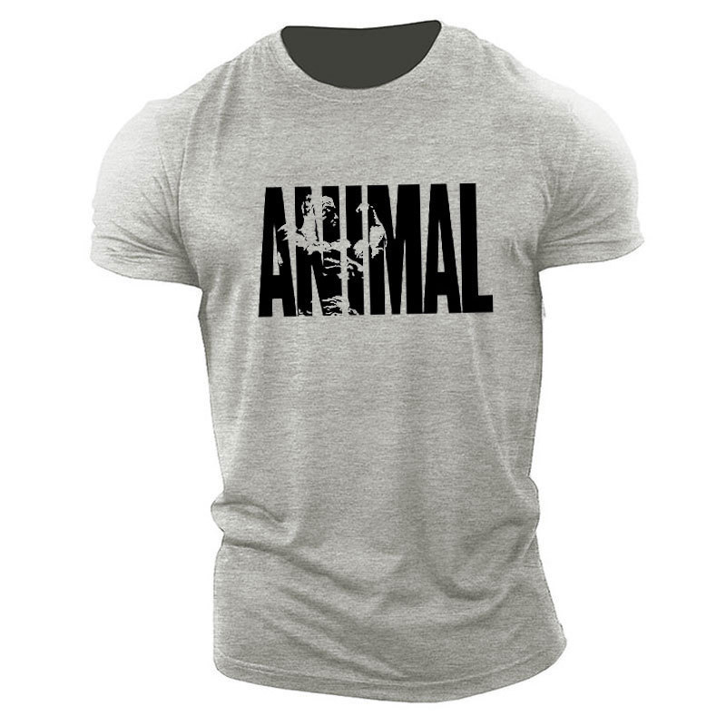 Trendy Cotton Elastic Loose Muscle Training Brothers Clothes Summer Fitness Sports T-shirt Short Sleeve Men's Running Half Sleeve Trendy Cotton Elastic Loose Muscle Training Brothers Clothes Summer Fitness Sports T-shirt Short Sleeve Men's Running Half Sleeve