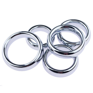 Metal Stainless Steel Locking Ring Men's Scrotum Pendant Restraint Penile Ring Penis SM Sex Adult Sex Products
