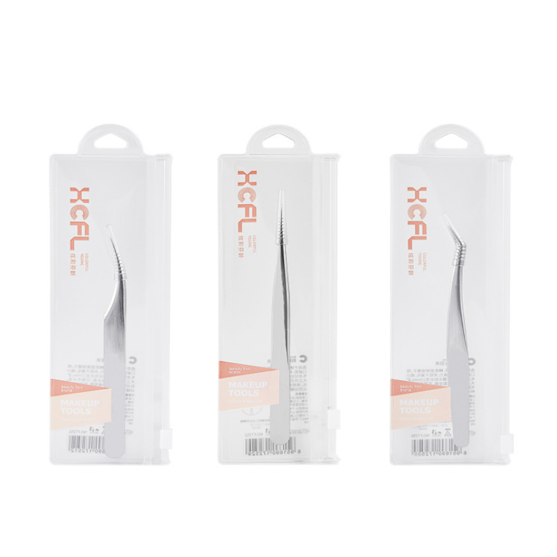 炫彩芬龄假睫毛夹子不锈钢孔雀夹金羽夹海豚夹高精密拔毛镊子眉夹