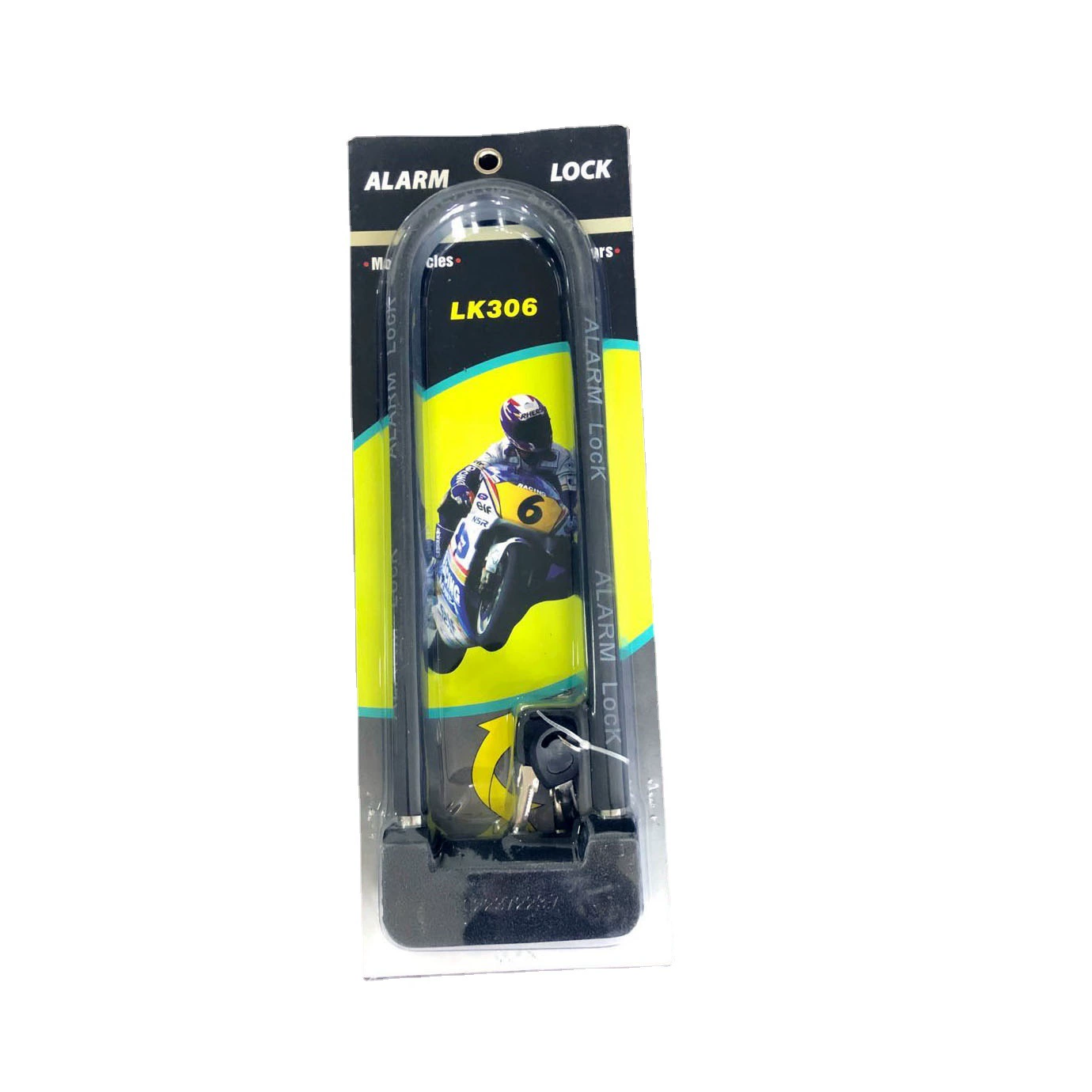 Замок-сигнализация Kailun для мотоциклов/электротранспорта/с U-образным замком/большой/для стеклянных дверей L, умная сигнализация