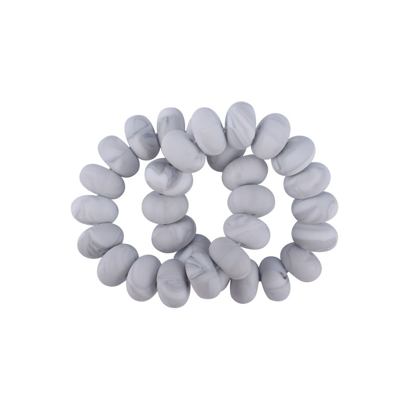 Bebé suministros pulsera mordedor juguete calmante bebé creativo cuentas de silicona mordedura pegamento molar sonajero juguete