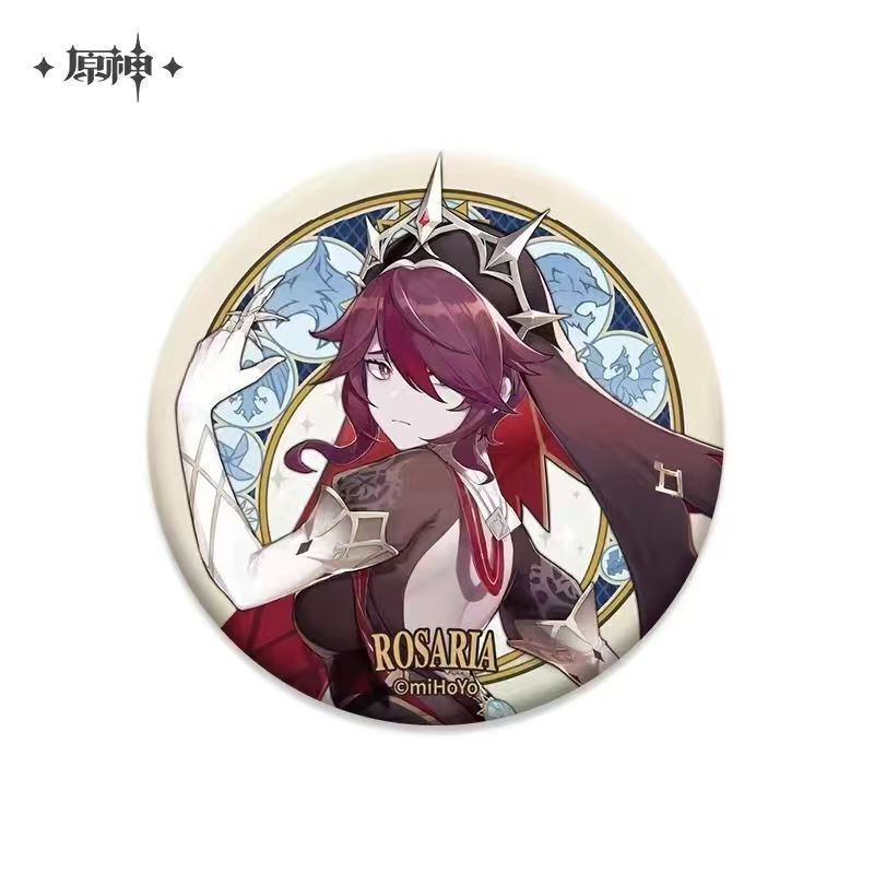 公式正規品「原神」縦絵/璃月港/モンデーシティシリーズキャラクターブリキバッジ|undefined