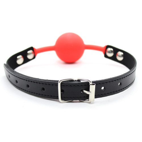 Adult leather sex mouth plug black sm sex auxiliary rubber mouth plug solid bondage black red mouth ring cloud warehouse