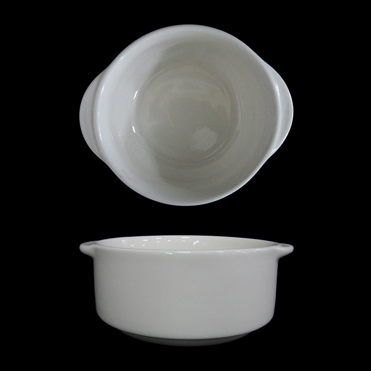 LZ Luxang cerámica de dos orejas platos de arroz, platos de horneado de lazana, molde de horno, platos de horno, platos de horno, platos de horno, platos de horno