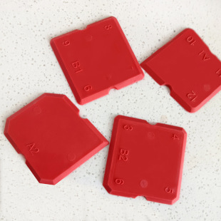 Multifunctional Scraper Set of 4 Pieces, Door and Window Soft Rubber Scraper Tool, Household Trimming Tool for Removing Residual Glue and Beautifying Seams