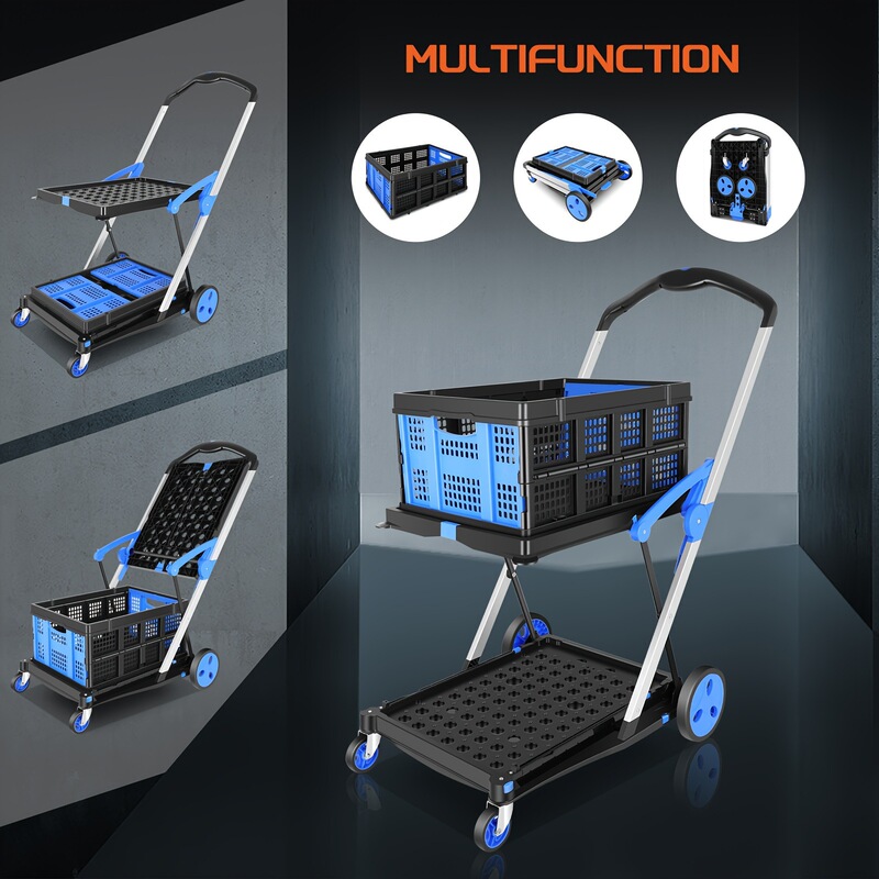 折りたたみ式ユーティリティカート多用途機能ショッピングクロスボーダー|undefined