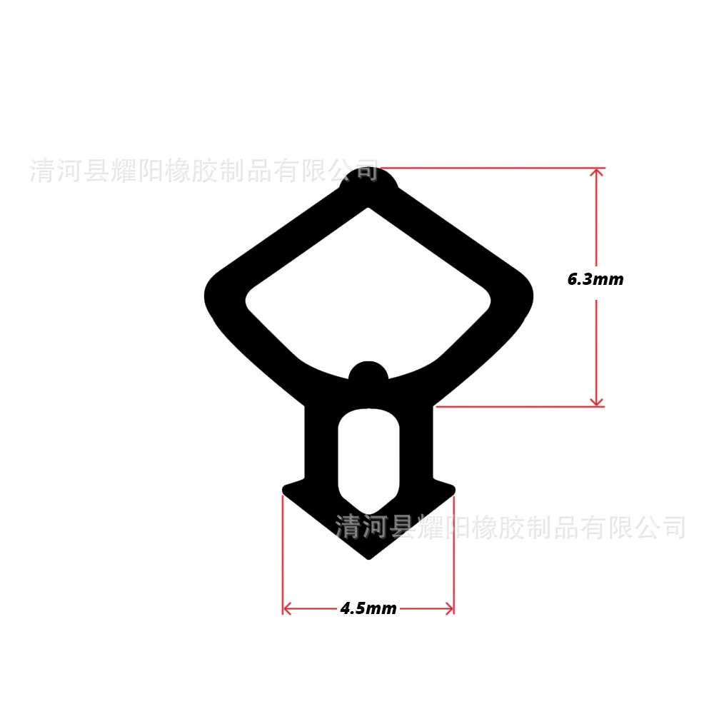 ПВХ двери и окна пузырьковая прокладка уплотнительная направляющая пластина двойное стекло резиновое уплотнение EPDM уплотнительная лента