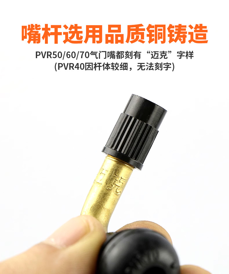 Tubeless Tire Valve Motorcycle Electric Bicycle Tire Valve Battery Car Rubber Valve Wheel Hub Core