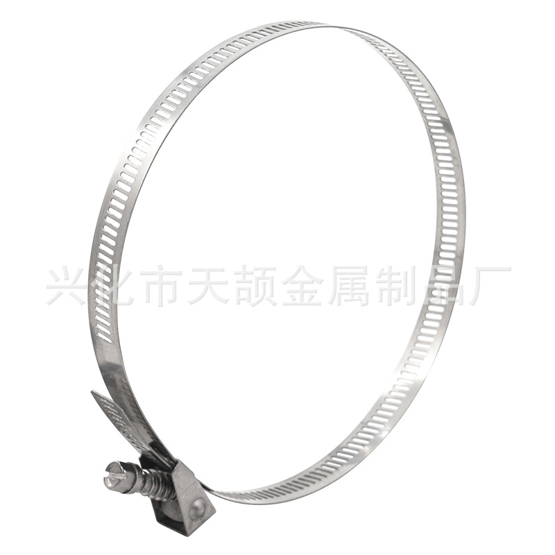Abrazadera abierta de acero inoxidable 304 abrazadera de comunicación desplegable abrazadera de tubería de liberación rápida abrazadera de manguera de conexión rápida alargada