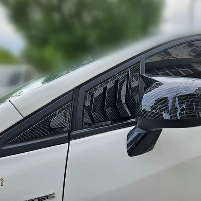 with Carbon Fiber, Şüşə kənarı xromları/moldingləri