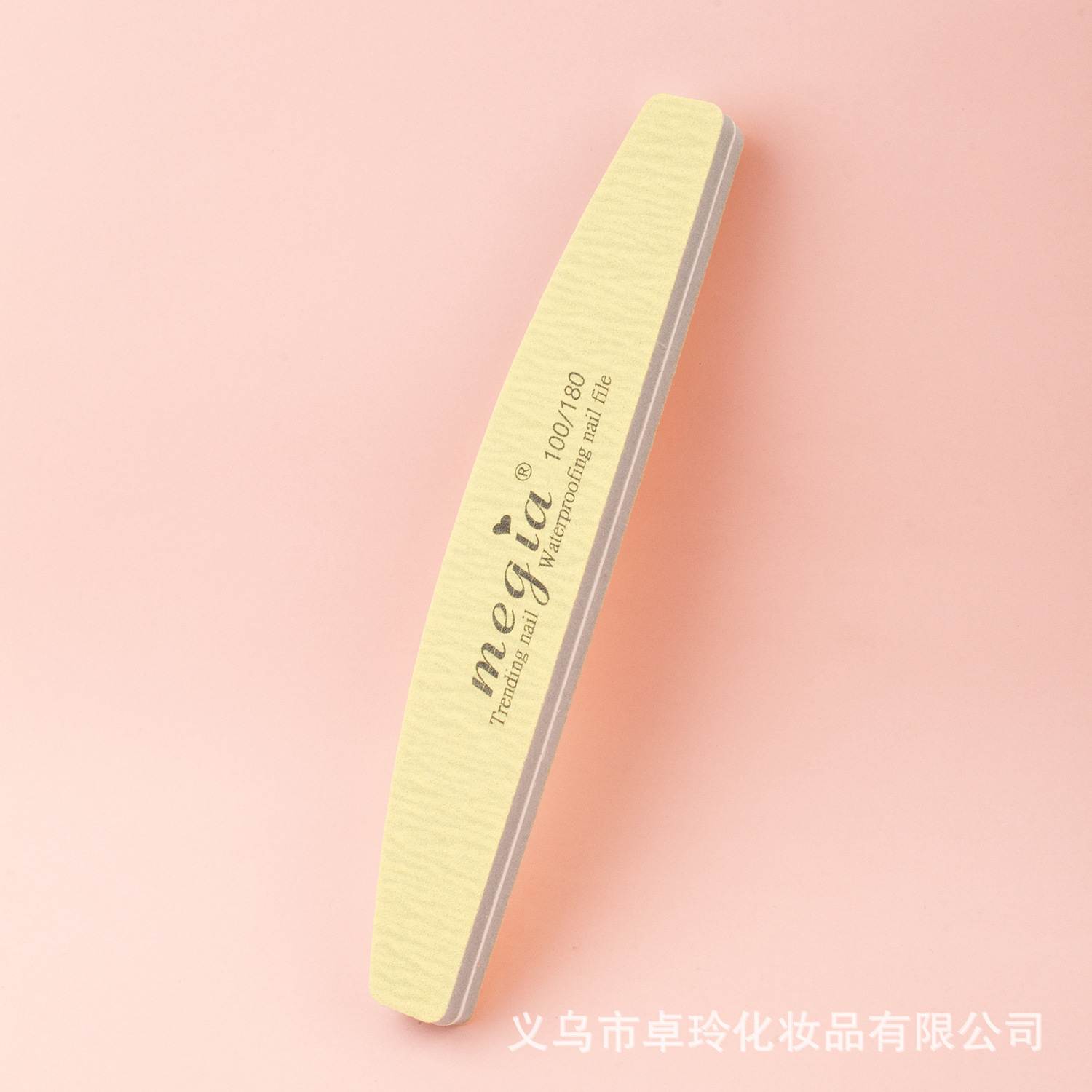 Nueva esponja de alta calidad, ficha de uñas de diamante, tira de pulido, tira de arena de manicuría marrón, alta elasticidad, no se cae arena de manicuría.