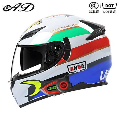 Motosiklet kaskı (dəbilqə) Outdoor Electric Vehicle Riding Helmets