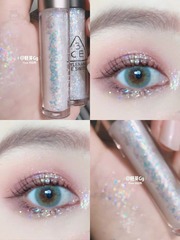 UNNY液體眼影啞光色m01月下薔薇亮片一滴淚閃粉珠光細閃牛郎臥蠶