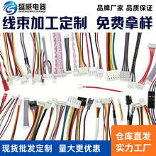 盛威电器工厂排线端子线束定制SH1.0MX1.25 ZH1.5 PH2.0 XH VH SM