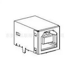 67068-8011 ���Ʒ USB�B���� USB REC 4P RA SHLD TYPE B 30AU